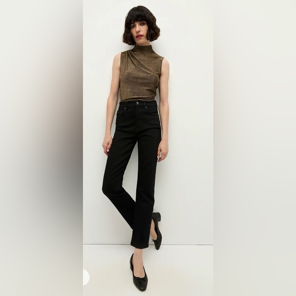 Veronica Beard Ryleigh Slim Straight-Leg Jean, size 30 - Picture 10 of 11